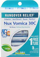 Boiron, Nux Vomica 30C B2G1, 80 Count, 3 Pack