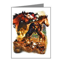 Note Card Wild Horses