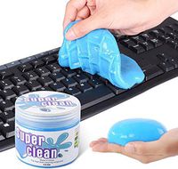 WGCC Car Keyboard Cleaner Universal Cleaning Gel Detailing Putty Interior Cleaning for PC Tablet Laptop Keyboards Car Vents Slime Goop (4PCS)