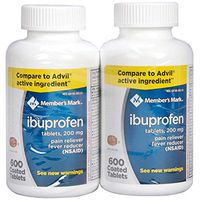 Member's Mark 200 mg Ibuprofen. (600 ct 2 ct.)