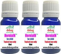 HerniaIN 3 pack-NO SURGERY, NO BELT, NO TABLET, Essential oil blend, Easy to apply, Tested for 50+ years, Natural remedy for hernias of child under 12, Try it for 1-2 weeks before seeing a doctor