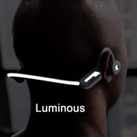 2019 Upgrade Luminous Bone Conduction Headphones Bluetooth5.0 Open Ears Sport Headset Quick Charge Wireless Earphone