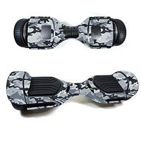 MightySkins Skin Compatible with Swagtron T580 - Gray Camouflage | Protective, Durable, and Unique Vinyl Decal wrap Cover | Easy to Apply, Remove, and Change Styles | Made in The USA