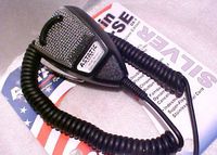 Astatic 636LSE Noise Canceling 4-Pin CB Microphone, Silver Edition
