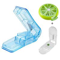 Pill Cutter Pill Splitter with Blade Guard for Cutting Small Pills or Large Pills Easily