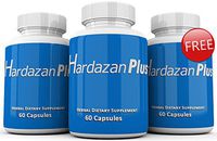 Hardazan Plus All Natural Male Enhancement Pills – Rapidly Increase Libido and Sex Drive, 3 Month Supply