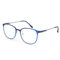 Livho Blue Light Blocking Glasses,UV/Ray Transparent Lens,Computer Glasses,Anti Eyestrain Scratch,Sleep Better Women/Men(Matte Blue)