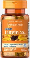 Puritan's Pride Lutein 20 mg with Zeaxanthin-30 Softgels
