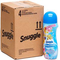 Snuggle Exhilarations Crystals in-Wash Scent Booster, Fresh Spring Waters - 15.5 Oz / 439 g x 4 Pack