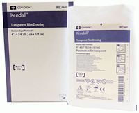 Covidien 6641 Transparent Film Dressing 4" x 4.75" - Box of 50 Dressings