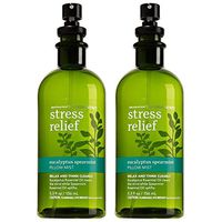 Bath and Body Works Aromatherapy Pillow Mist 2-Set (Stress Relief - Eucalyptus Spearmint)