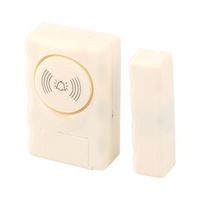 uxcell Home Office Security Protection Wireless Door Window Entry Alarm Siren White