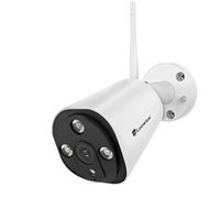 Luowice WiFi Security Camera Outdoor 3MP Super HD IP Camera Wireless with 110° Wide Viewing Angle Two-Way Talk 100ft Night Vision Motion Detection Waterproof Micro SD Card Slot
