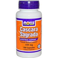 Now Foods Cascara Sagrada 450 mg - 100 Caps