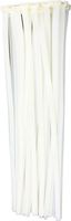 12" White 120lb (100 Pack) Zip Ties, Choose Size/Color, By Bolt Dropper