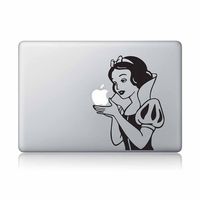 Handmade die-Cut Decal for Laptop MacBook car Vinyl Decal Sticker Fan Art (Snow White)