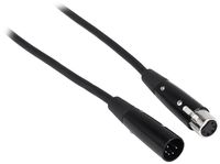 Rockville RDX5M25 25' 5-Pin Male-Female DMX Lighting Cable 100% OFC Copper