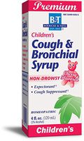 Boericke & Tafel Children's Cough & Bronchial Syrup, Cough Suppressant & Expectorant, Non-Drowsy, Homeopathic, Cherry Flavor, 4 Ounce