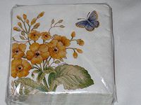 Lenox Fritillary Butterfly Meadow by CR Gibson Cocktail Beverage Napkins 40 Count