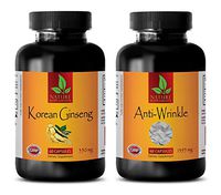 Memory Solution - Korean Ginseng – Anti - Wrinkle - Combo - coenzyme Organic - 2 Bottles (60+60 Capsules)