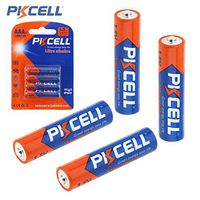 PKCell 5 Pack 1.5V AAA Alkaline Battery, High Performance AAA Cell Batteries, LR03 E92 AM4 MN2400 Alkaline Dry Battery for Clocks, Watches, Remotes Games Controllers, Flashlight, Toys