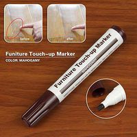 Yu2d Wood Furniture Repair Pen Marker Pen Wax Scratch Filler Remover Repair Fix 1Pc（Multicolor D）