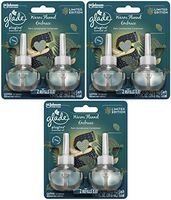 Glade Plugins Scented Oil Refills - Limited Edition - Warm Flannel Embrace - 2 Count Oils Per Package - Pack of 3 Packages