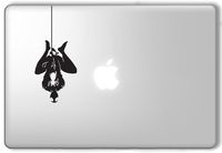 Spiderman Hanging Upside Down Marvel Superhero - Apple Macbook Laptop Vinyl Sticker Decal