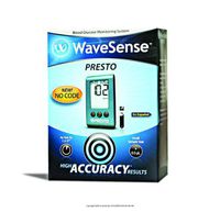 Presto Blood Glucose Monitoring Kit, Wavesense Presto Meter Kit, (1 EACH, 1 EACH)