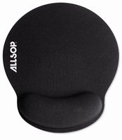 Allsop 28465 Mouse Pad Pro Memory Foam Mouse Pad (Black)