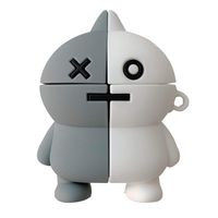 Hosston Kpop BTS Airpods Case Cover, Cute 3D Cartoon SHOOKY KOYA Van Silicone Airpods Protective Skin Case Compatible with Airpods Charging Case 1& 2 for Girls Women Men(Van)