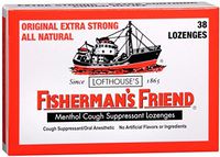 Fisherman's Friend Lozenges Original Extra Strong 38 Each (Pack of 3)