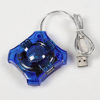 New Mini HIGH Speed 4 Port USB HUB for Laptop Notebook