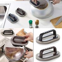 LEANO New Kitchen Emery Sponge Strong Cleaning Power Pot Cleaning Wipe Tool Sponges