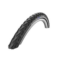 Schwalbe Land Cruiser HS 450 Cruiser Bicycle Tire - Wire Bead - Black-Reflex (Black-Reflex - 26 x 1.75)
