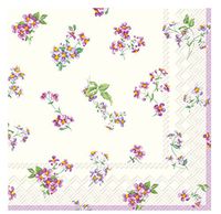 MesaFina Bellina Cocktail Beverage Paper Napkins, 40 pcs