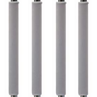 Miaowater 2 Pack Refrigerator Door Handle Covers Kitchen Appliance Handles Decor Protector for Ovens, Dishwashers Anti-Static Stains Resistant Soft Neoprene (Grey)