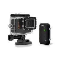 Gear Pro Quest Wi-Fi Action Cam, Full HD Hi-Resolution 1080p Video, 16 Mega Pixel Camera, 2.0'' LCD Display, Wireless Remote, Free Downloadable App, Waterproof Case, Black