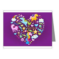 Note Card Sweet Candy Fairytale Love Unicorns