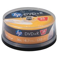 HOODR16025CB - HP DR16025CB 4.7GB 16x DVD+Rs (25-ct Cake Box Spindle)