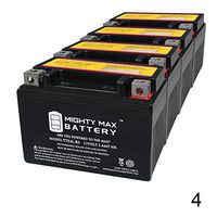 YTX4L-BS 12 VOLT 3AH MOTORCYCLE BATTERY REPLACES YTX4L-BS - 4 PACK - Mighty Max Battery brand product