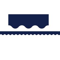 Teacher Created Resources Navy Scalloped Border Trim (5861)