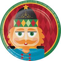 Creative Converting 332087case Nutcracker Dessert Plates, One Size, Multicolor
