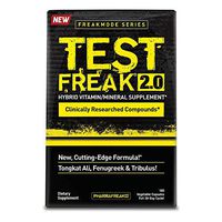 Pharmafreak Test Freak 2.0 - Hybrid Vitamin/Mineral Supplement - Bodybuilding - Workout - Unique Formula - 180 Count