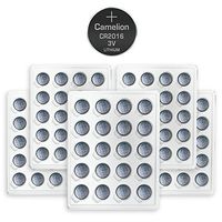 Camelion CR2016 3 Volt Lithium Coin Button Cell Battery (20pk)