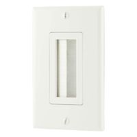Ge(r) 35285 Single-Brush Wall Plate 7.20in. x 4.75in. x 0.40in.