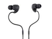 Monoprice Sweatproof Bluetooth Wireless Earbuds Headphones with IPx4 Rated, Memory Wire and Microphone