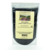 Starwest Botanicals Food Grade US Hardwood Activated Charcoal Powder, 4 Ounces (Pack of 3)
