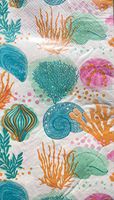 Party! Bottom of the Sea Guest Towels Buffet Paper Napkins, 2-ply, 16 ct