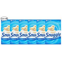 Snuggle Cuddle-Up Fresh- Fabric Softener (20 Sheets) (Pack of 6)